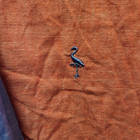 Tailorbyrd Bundle Of Two Short Sleeve Button Down Cotton Blend Shirts Size XL - Picture 6 of 6